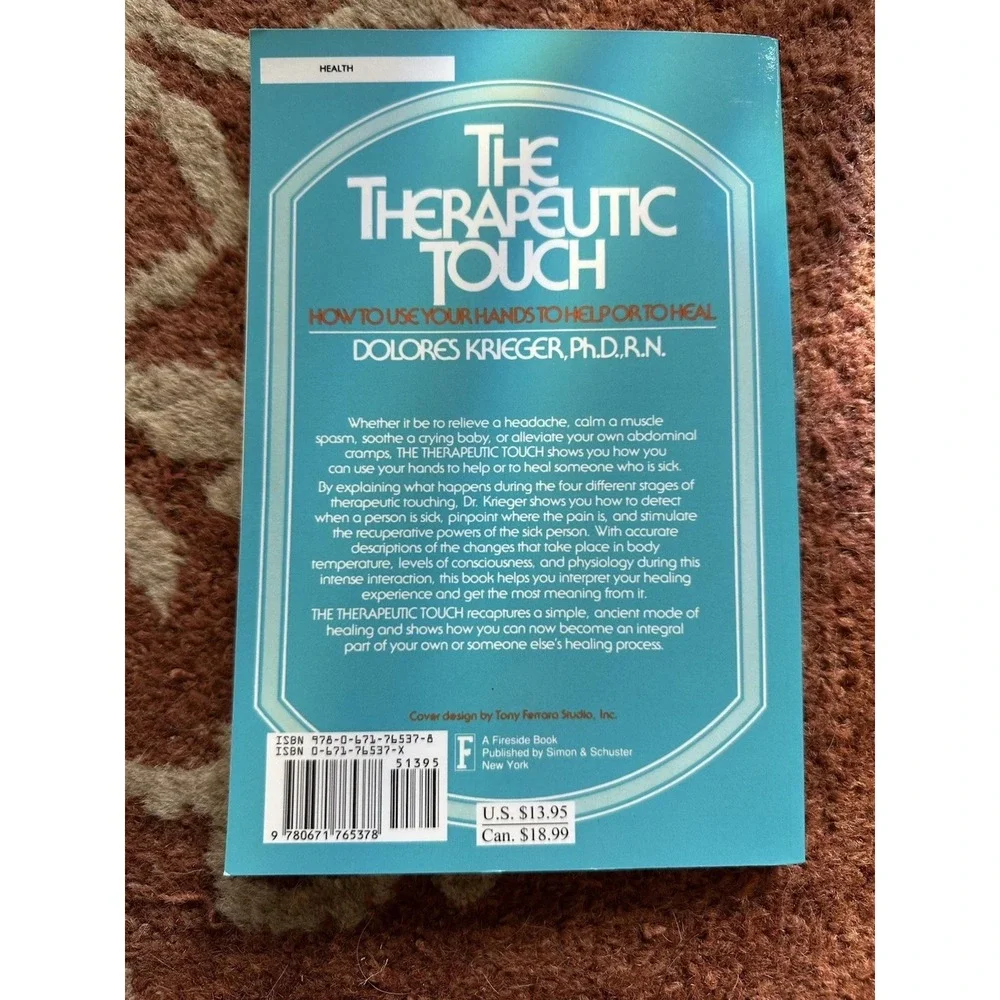 Therapeutic‎ Touch by Dolores Krieger (1979, Trade Paperback)